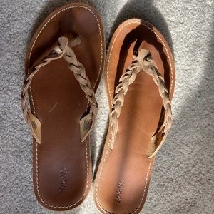 olukai braided flip flops